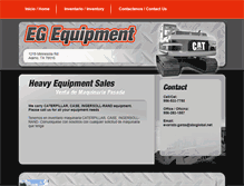 Tablet Screenshot of egequipment.net